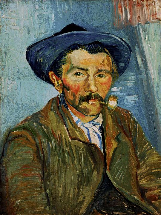 The Smoker (Peasant) - Van Gogh Painting On Canvas
